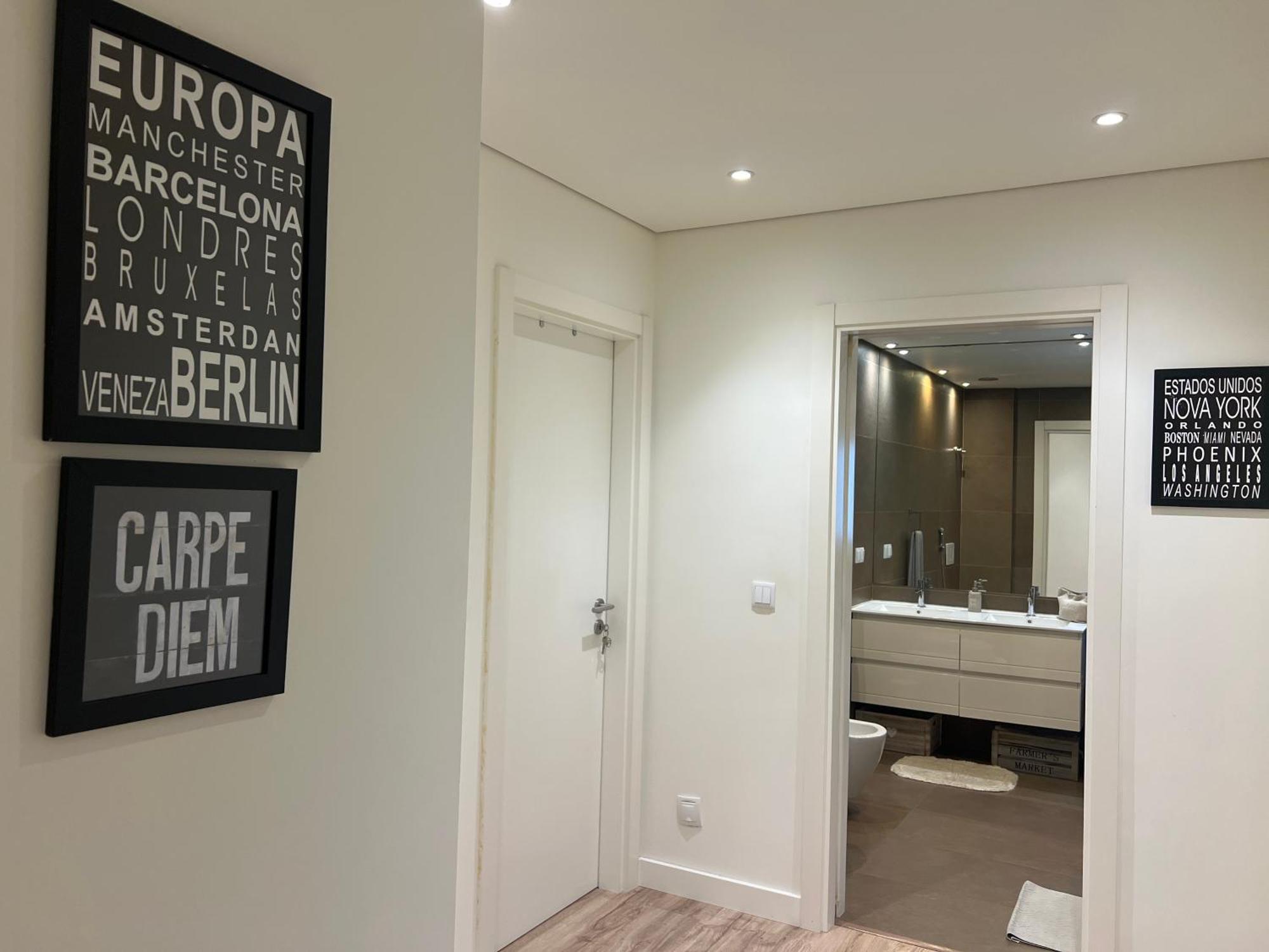 Modern Double Room With Private Balcony Montijo Exteriör bild