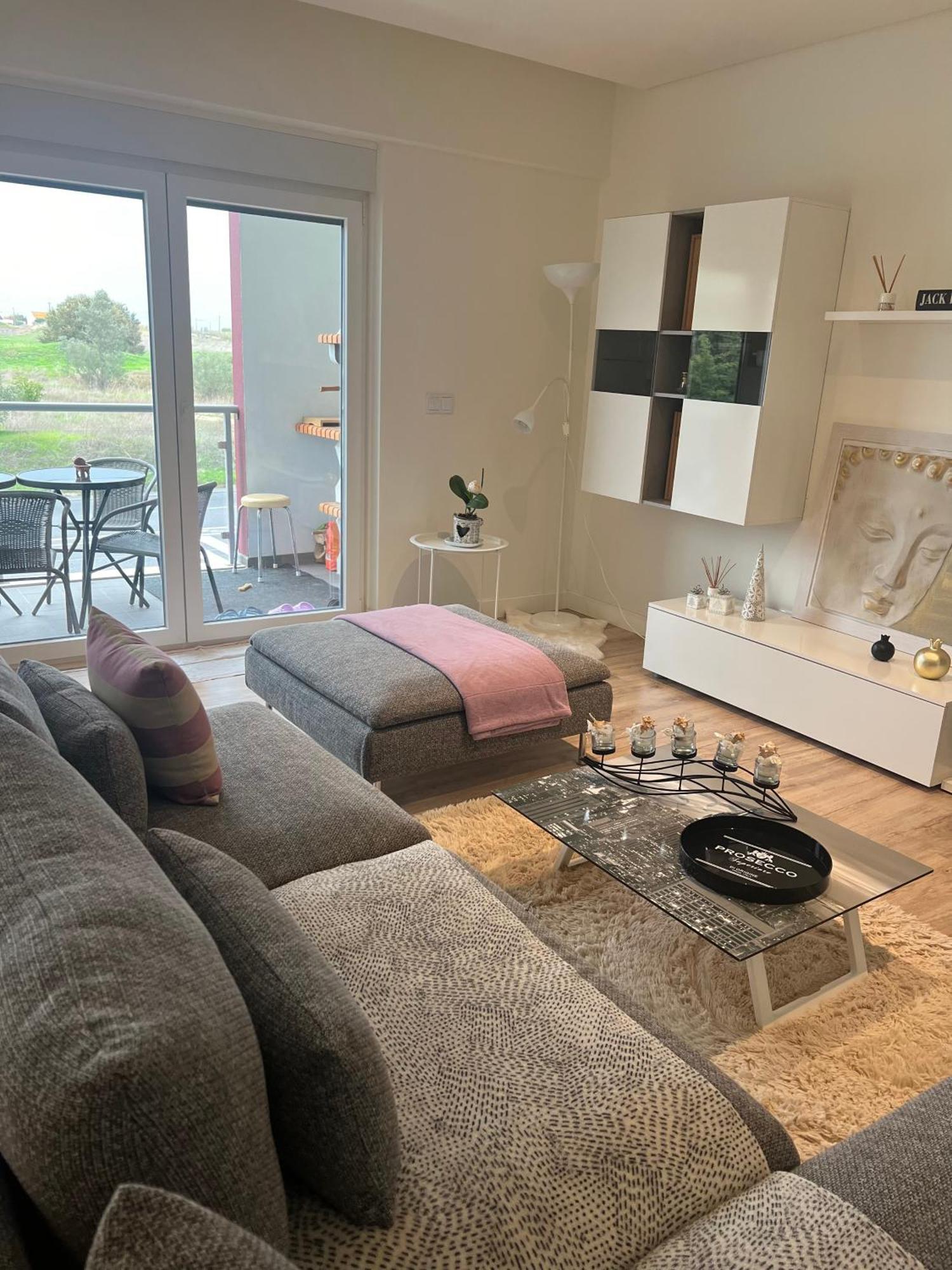 Modern Double Room With Private Balcony Montijo Exteriör bild